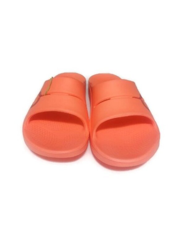 OOFOS Ooahh Sport Recovery Slide Mens Size 13 Womens 15 Sandal Matrix Sunburst main image 5